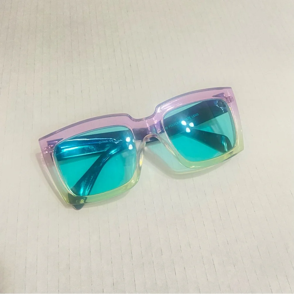 Chic Multicolor Women's Sunglasses